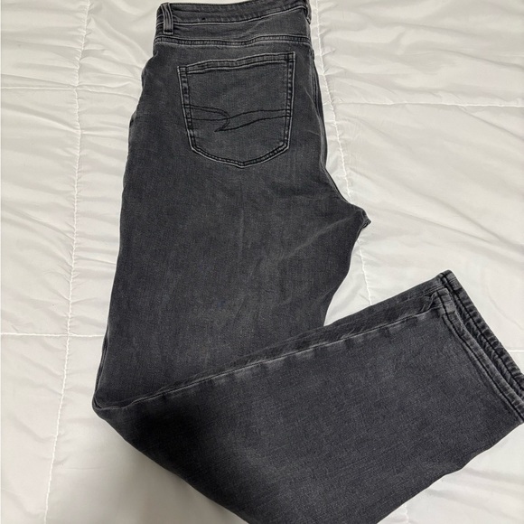 American Eagle Outfitters Denim - American Eagle Outfitters High Rise Jeans - Dark Gray